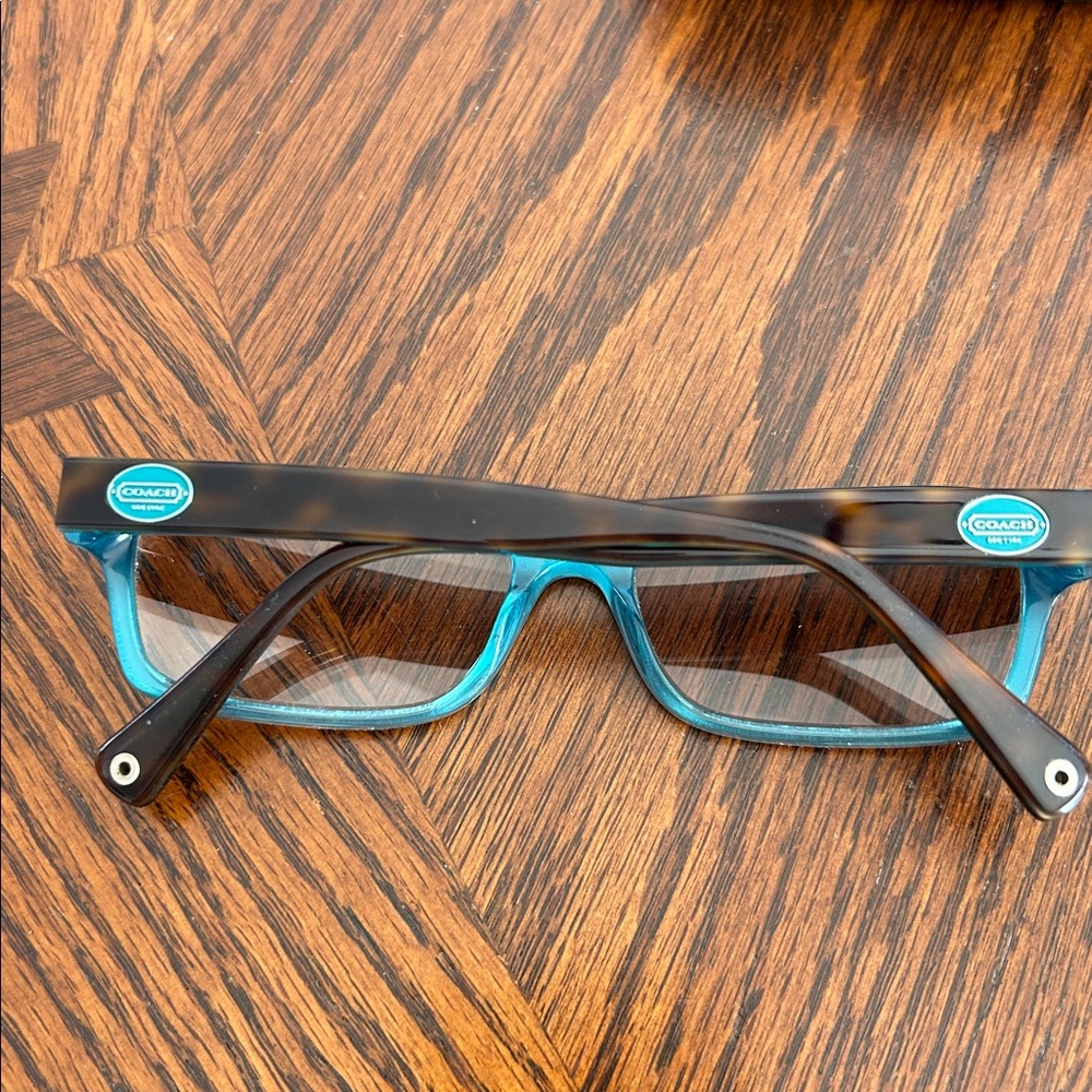 Coach Brooklyn HC 6040. Dark Tortoise / Teal
Eyeglasses Frames - Picture 14 of 14